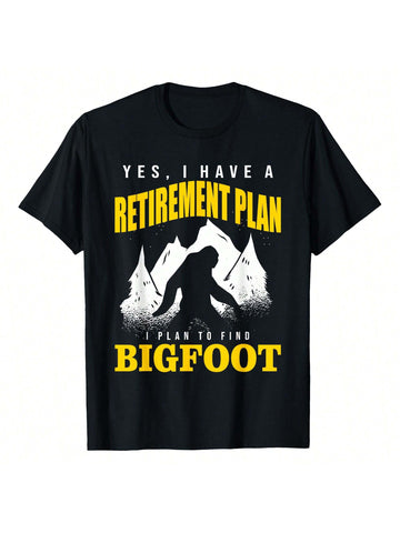 Embrace your weekend adventures with the Find Bigfoot T-shirt—a playful retirement plan that’s all about fun and mystery. Perfect for those who love the thrill of the hunt and the joy of relaxing in style, this tee adds a touch of humor and adventure to your casual wardrobe. Whether you're out exploring or just kicking back, it’s the ideal companion for your next bigfoot sighting—or just a great day off.