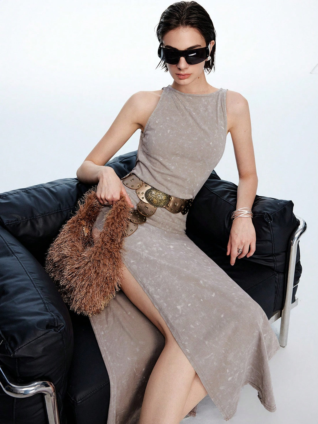 Step into the spotlight with this Flared Snowflake Split Long Skirt, your new go-to for spring and summer festivals. Its playful snowflake pattern and breezy split design keep you cool and stylish, perfect for dancing the day (and night) away. Lightweight and flowy, it adds a fun twist to any outfit while letting you move freely. Embrace the festival vibe with a skirt that’s as lively and spirited as you are!