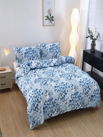 Upgrade your bedding with our Floral Bliss Bedding Set. Made from soft, durable polyester flannel, this 3-piece set includes a duvet cover and two pillowcases. The beautiful floral design will add a touch of elegance to any bedroom, while the high-quality fabric ensures a comfortable and cozy night's sleep.