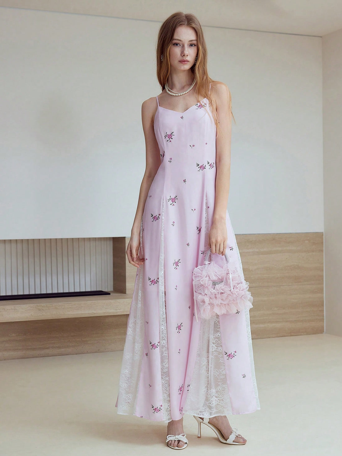 Step into charm with this Floral Print Lace Dress, where delicate lace meets vibrant floral patterns for a playful yet elegant look. Perfect for chic occasions, its contrasting design adds a fun twist to classic sophistication, making you the center of attention wherever you go.