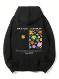 Elevate your casual style with our Floral Slogan Print Hoodie. Made for the Spring/Summer season, this hoodie features a vibrant floral print and a playful slogan, adding a fun and trendy touch to your wardrobe. The soft and comfortable fabric makes it perfect for everyday wear, while the versatile design makes it easy to pair with any outfit. Stay stylish and comfortable all season long with this must-have casual sweatshirt for women.