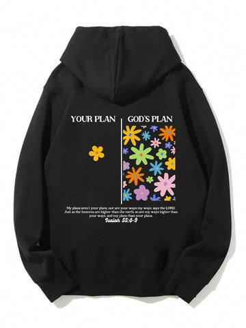 Elevate your casual style with our Floral Slogan Print Hoodie. Made for the Spring/Summer season, this hoodie features a vibrant floral print and a playful slogan, adding a fun and trendy touch to your wardrobe. The soft and comfortable fabric makes it perfect for everyday wear, while the versatile design makes it easy to pair with any outfit. Stay stylish and comfortable all season long with this must-have casual sweatshirt for women.