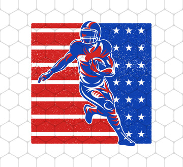 Fooball Player, American Sport, Best Of Football In America, Png Printable, Digital File
