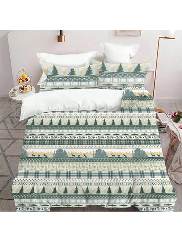 Create a serene and cozy bedroom sanctuary with our Forest Animal Dreams 3-piece duvet cover set. Featuring an enchanting forest animal design, this set is made from high-quality materials for comfort and durability. Transform your bedroom into a peaceful oasis with this luxurious set.