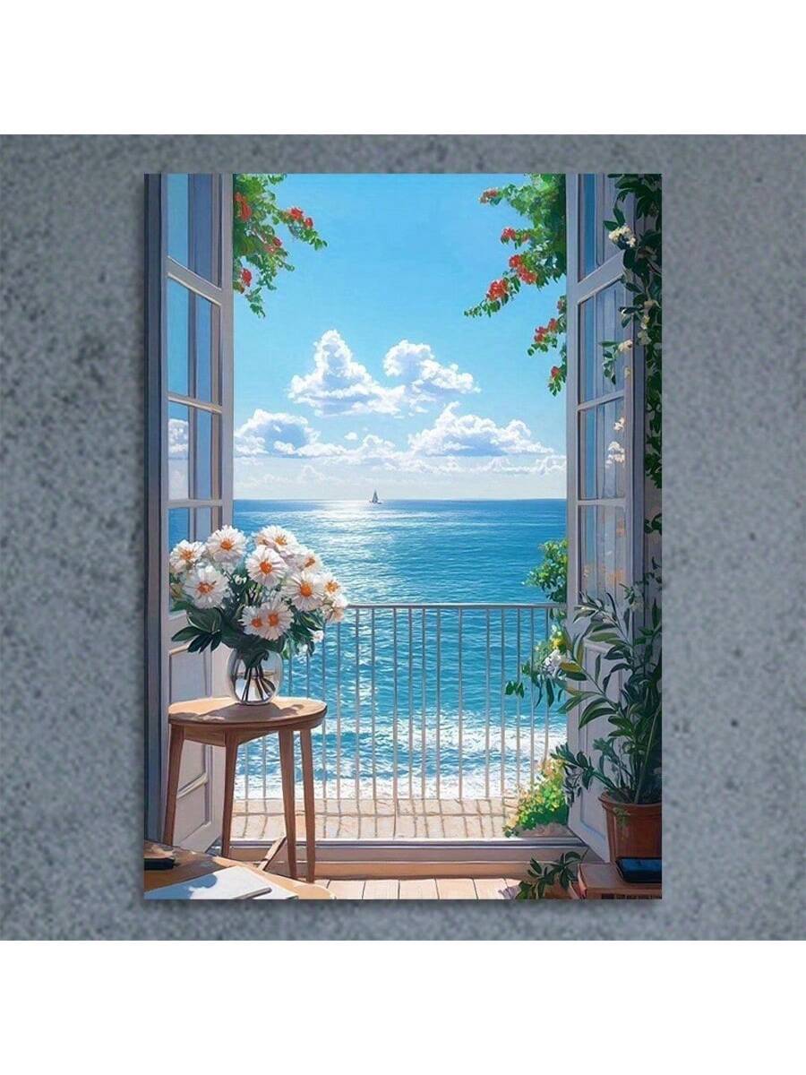 Bring the calming essence of the coast into your home with this framed seaside scenery canvas art. Featuring classic beach landscapes, this piece captures the serene beauty of ocean views and sandy shores, perfect for creating a tranquil atmosphere in any room. The timeless design complements both modern and traditional décor styles, making it an ideal choice for bedrooms, living rooms, or coastal-inspired spaces. 