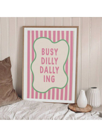 Transform your space with this vibrant frameless wall art featuring the empowering message "They Built a Life They Loved." The eye-catching pink and red stripe design brings instant personality to bedrooms, dorms, and party spaces. Perfect for anyone who loves bold, girly aesthetics and needs a daily dose of inspiration. No frame required—just hang and let your walls do the talking. A fun, affordable way to celebrate self-love and ambition in style.