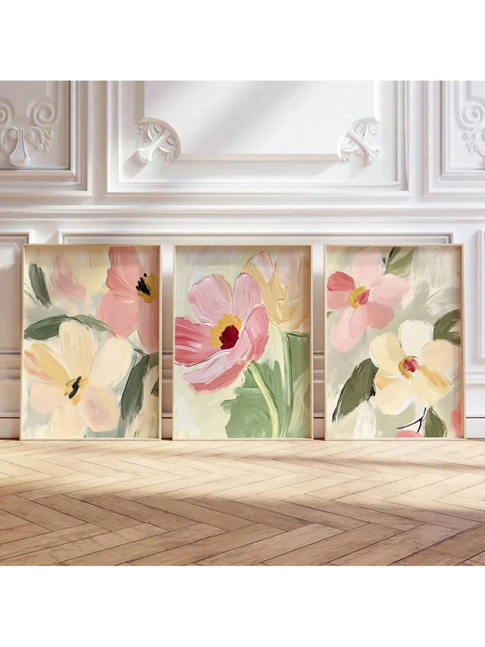Add a burst of nature’s whimsy to your space with this Frameless Wildflowers Set of 3. These abstract floral canvas prints bring a fresh, modern vibe without tying you down to a frame. Perfect for brightening up any room, their playful designs let your walls bloom with personality and color. Easy to hang and endlessly charming, these prints are a fun way to let your home’s style blossom.