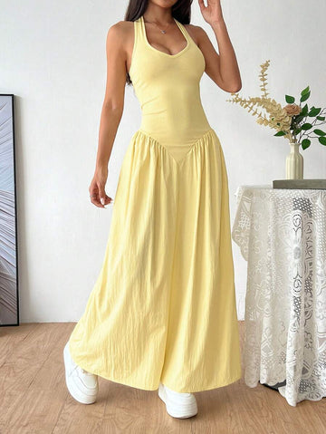 Backless midi dress view 1