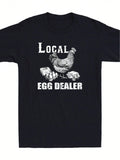 Show off your love for fresh eggs and backyard farming with this playful Local Egg Dealer Tee. Perfect for chicken enthusiasts, it adds a fun twist to your casual wardrobe while celebrating your farm-fresh lifestyle. Comfortable and quirky, it’s a great conversation starter for any chicken lover.