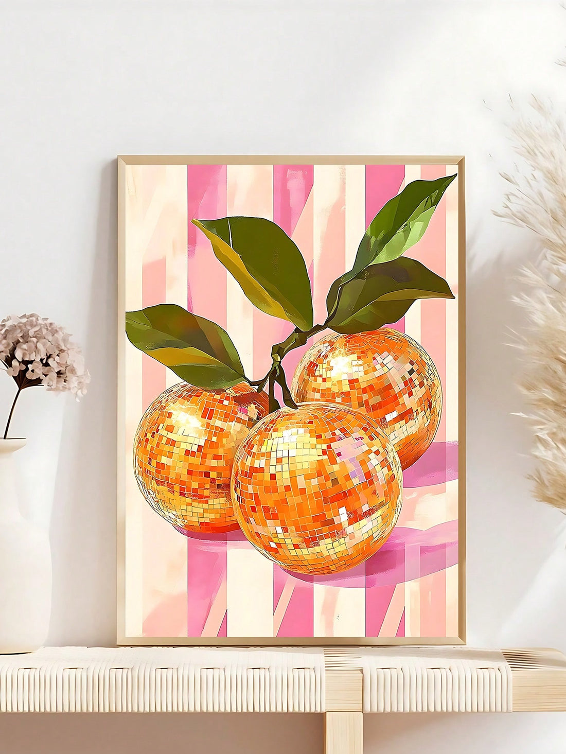 Bring the party vibe to any space with these Funky Disco Ball Canvas Posters! Bursting with vibrant colors and retro flair, they instantly brighten bedrooms, living rooms, or offices. Perfect for adding a playful touch, these eye-catching prints create a lively, fun atmosphere that keeps the groove going all day long.