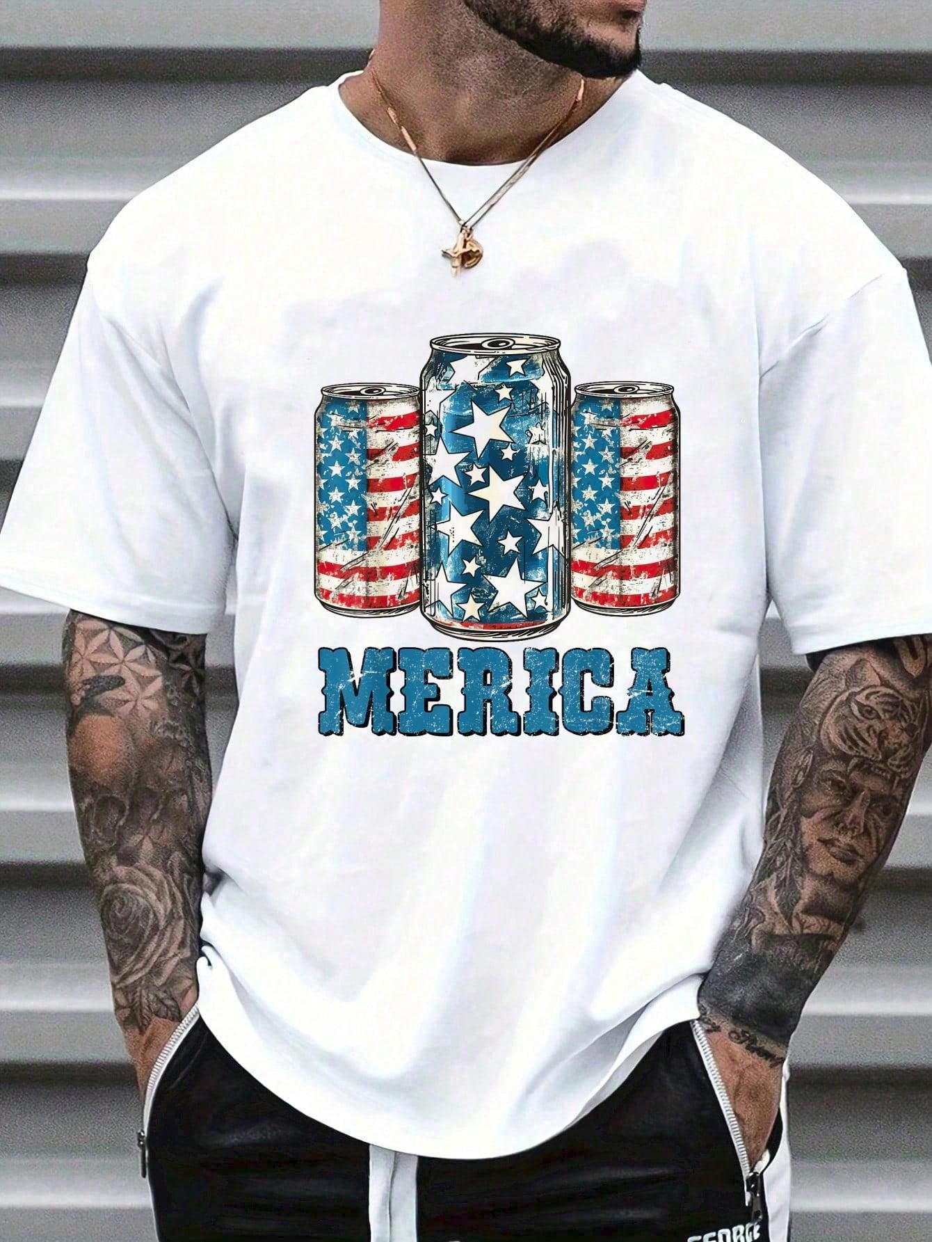 Celebrate Independence Day in style with this Funny American Flag Beer T-Shirt! Perfect for 4th of July barbecues and summer hangouts, this casual graphic tee combines patriotic pride with a playful twist. Made for comfort and laughs, it’s your go-to shirt for sunny days and good times. Raise a glass and show off your festive spirit!
