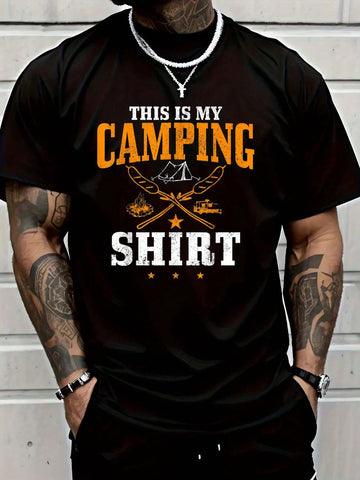 Get ready to turn heads around the campfire with this playful "This Is My Camping Shirt" tee. Perfect for outdoor lovers who enjoy a good laugh, it’s a comfy and casual way to show off your camping spirit. Whether you’re hiking, roasting marshmallows, or just relaxing in nature, this shirt adds a fun touch to your adventure gear.