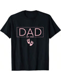Add some humor to your dad's wardrobe with our 'Girl Dad Est 2025' T-Shirt. This funny and unique shirt is a perfect gift for new dads expecting their first daughter. Show off your excitement for being a #girldad in a quirky and playful way. (Not just a regular dad, am I right?!)
