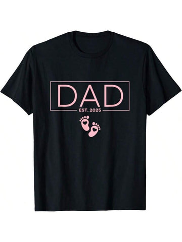 Add some humor to your dad's wardrobe with our 'Girl Dad Est 2025' T-Shirt. This funny and unique shirt is a perfect gift for new dads expecting their first daughter. Show off your excitement for being a #girldad in a quirky and playful way. (Not just a regular dad, am I right?!)