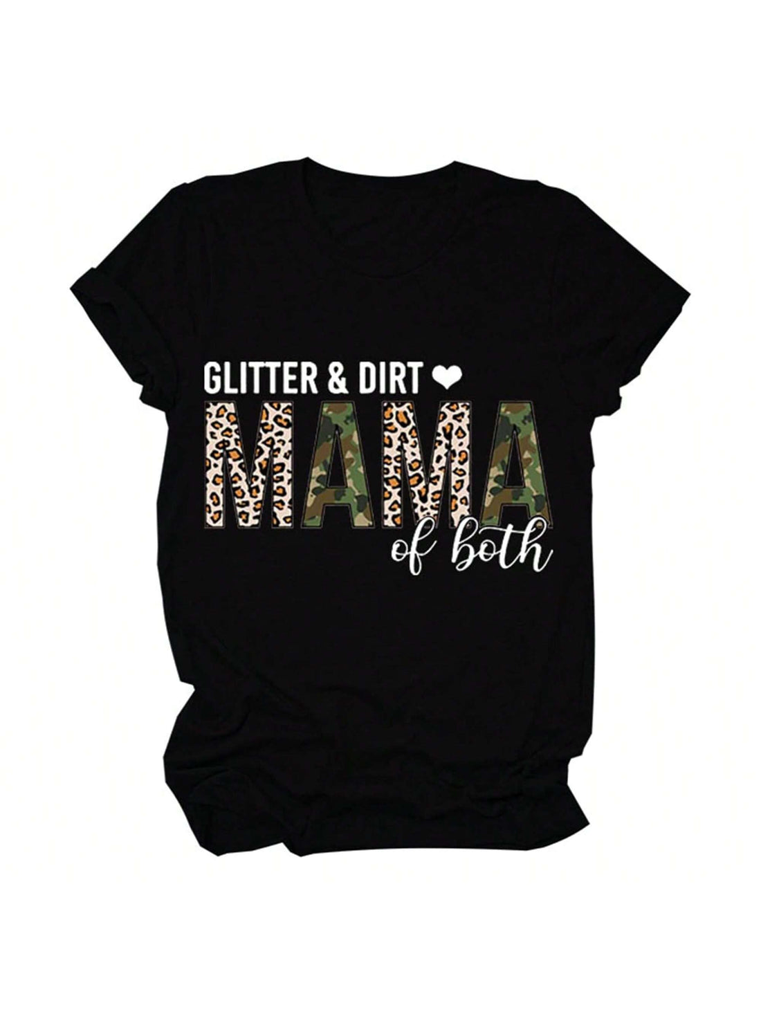Get ready for summer with this Funny Glitter and Dirt Mama T-Shirt! Perfect for all the moms out there who know how to have a good time with their kids. Embrace your playful and quirky side with this unique and humorous tee. A perfect gift for any mom who loves a little glitter and a little dirt in their lives!