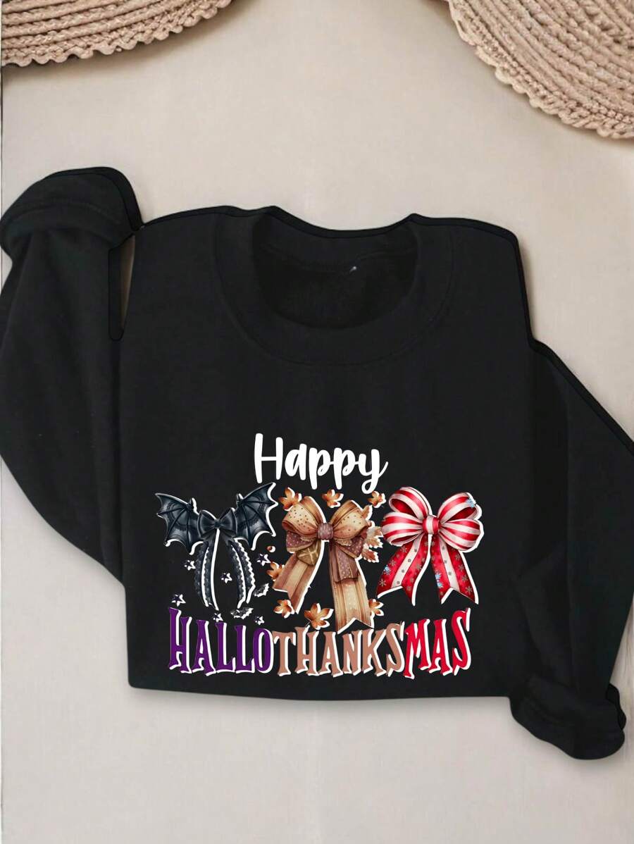 Get into the festive spirit with this Funny Halloween Coquette Bow Sweatshirt! Its playful design makes it a standout choice for Halloween, Thanksgiving, and Christmas gatherings. Cozy long sleeves keep you warm while adding a touch of quirky charm to your holiday wardrobe. Perfect for gifting or treating yourself to seasonal fun!