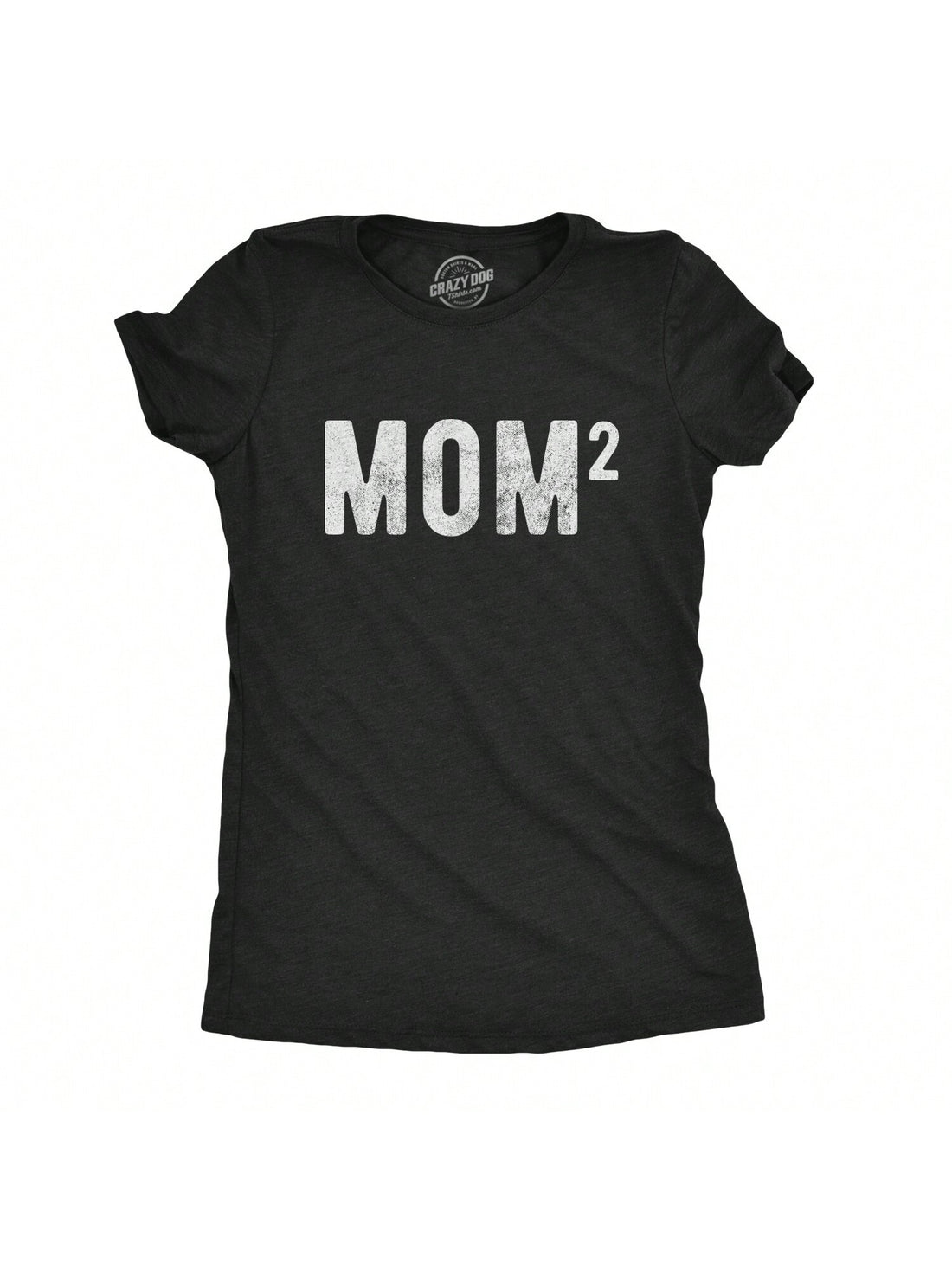 Show off your love for dogs and motherhood with this quirky and humorous "Mom of Two" graphic tee. Perfect for Mother's Day, this unique shirt will have everyone laughing and admiring your playful personality. A must-have for any dog-loving mom!