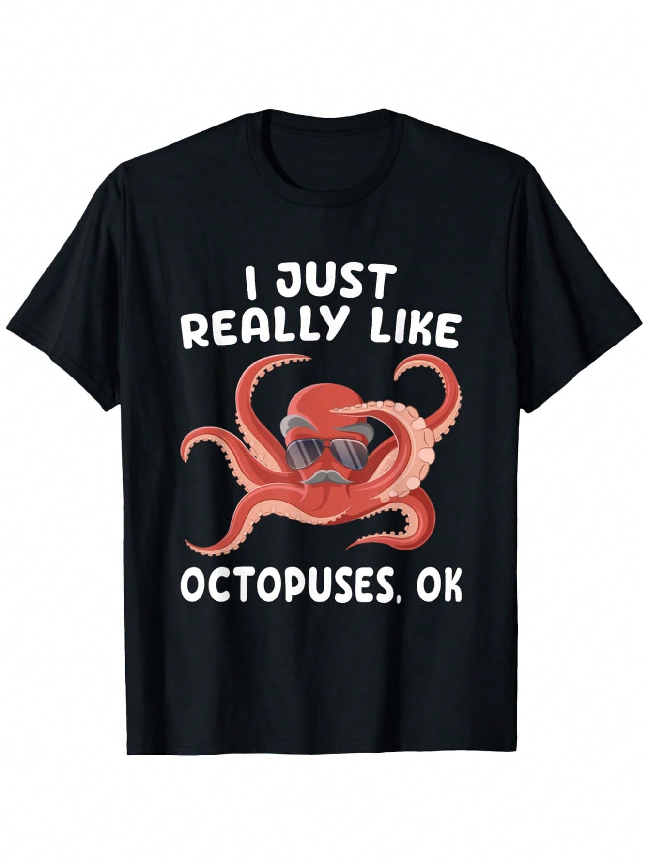 Dive into comfort and laughs with this Funny Octopus Graphic Tee for Men. Made from soft cotton, it’s perfect for casual days and guaranteed to keep you comfy. The playful octopus design adds a splash of fun to your wardrobe, making it a great gift for anyone who loves quirky style. Easy to wash and wear, this tee is ready for all your adventures—underwater or on land!