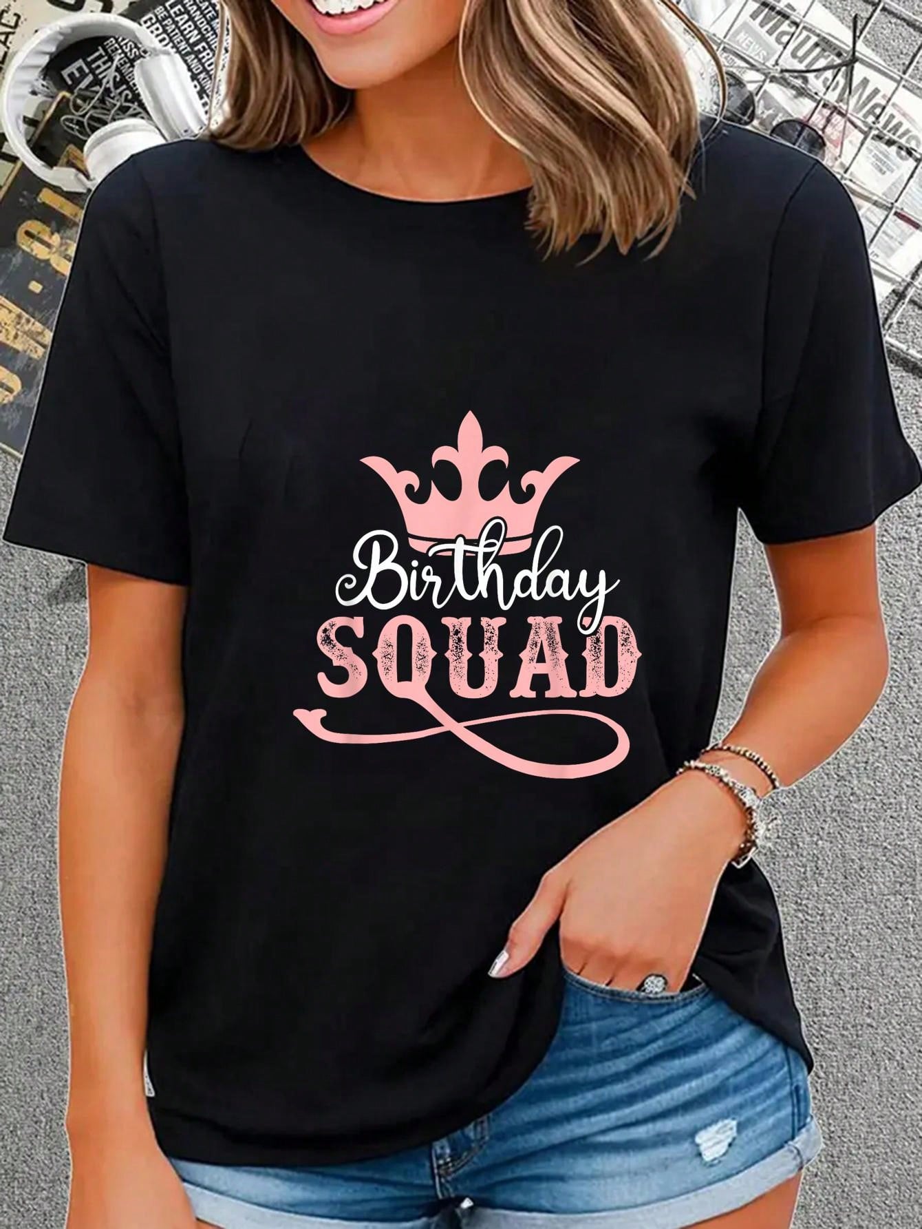 Celebrate your special day in style with our Ganstar Vegas Women's Birthday Graphic Tee! This playful shirt features a round neck and short sleeves, perfect for any birthday celebration. Show off your fun-loving personality with this quirky and unique shirt. Made for the modern woman who doesn't take herself too seriously.