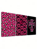 Add a splash of fun and flair to your space with this Glamorous Pink Zebra Canvas Art Set. Featuring bold glitter lips and striking zebra patterns, this wall decor instantly brightens any room with vibrant style. Perfect for those who love a playful yet chic vibe, it's a stylish way to showcase your unique personality and make your home pop.