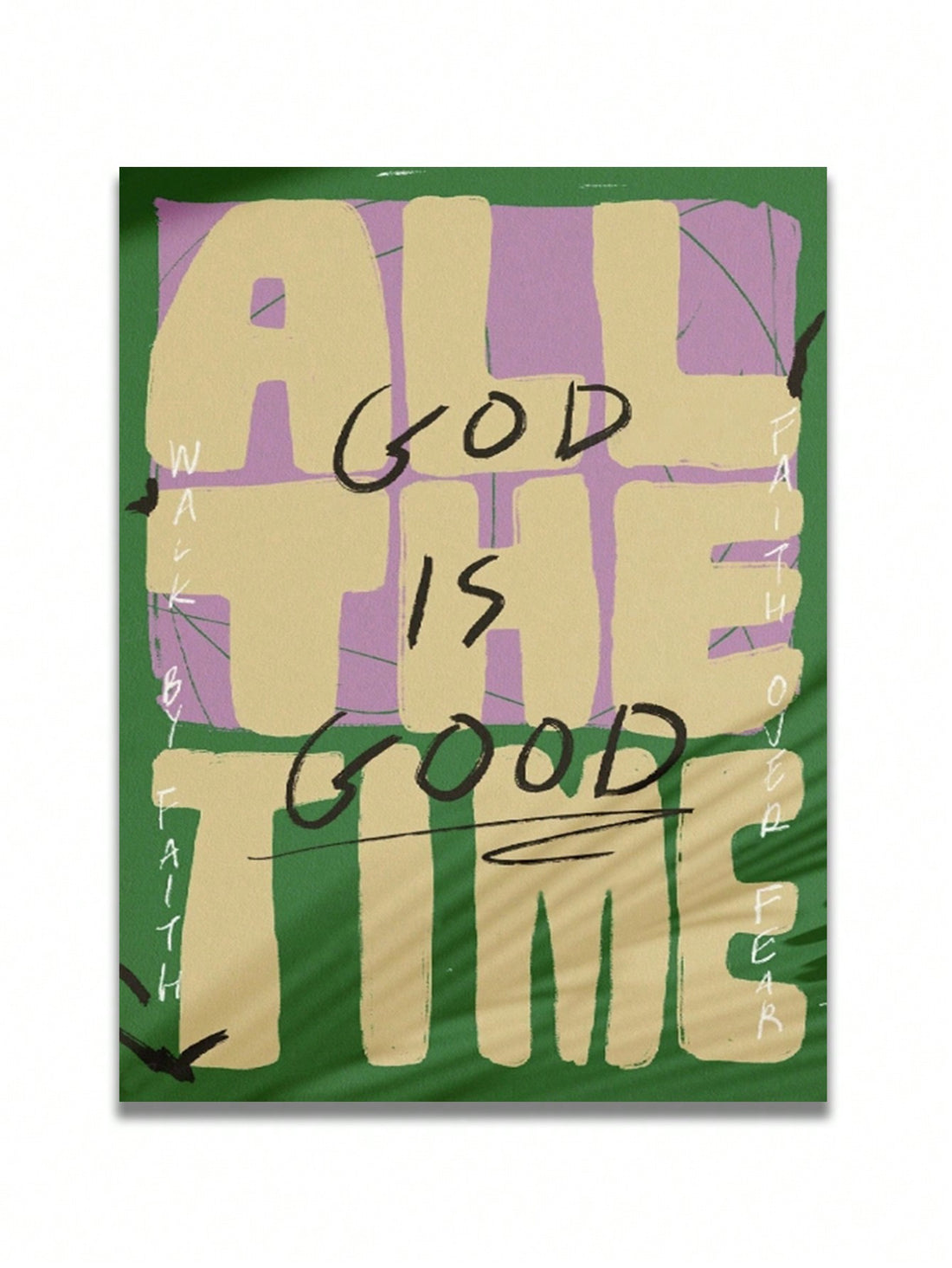 Experience daily inspiration with our "God Is Always Good" canvas wall art. This beautifully crafted piece is the perfect addition to any home or office décor. With its inspiring message and high-quality canvas material, it serves as a constant reminder of the goodness of God in our lives. Elevate your space and mindset with this timeless and meaningful artwork.