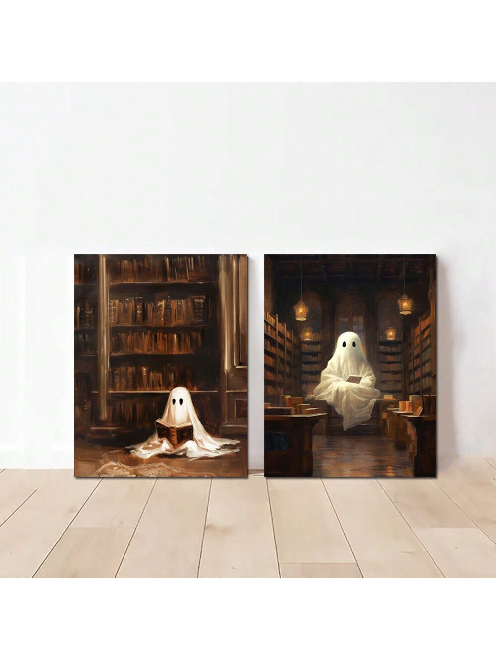 Enhance your home, living room, or dorm with our Gothic Ghost Art Canvas Posters, perfect for those with a love for Dark Academia. The eerie yet captivating images will add a touch of mystery to any space. Made with high-quality canvas, our posters are both durable and stylish.