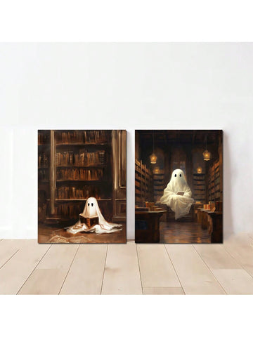 Enhance your home, living room, or dorm with our Gothic Ghost Art Canvas Posters, perfect for those with a love for Dark Academia. The eerie yet captivating images will add a touch of mystery to any space. Made with high-quality canvas, our posters are both durable and stylish.