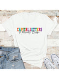Get ready to ace your grammar game with our Grammar Guru Sweatshirt. Designed for English teachers, this fun and stylish tee will have you looking sharp in the classroom. Show off your love for language with this must-have addition to your wardrobe.