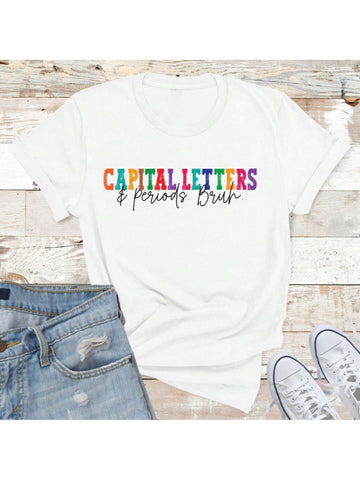 Get ready to ace your grammar game with our Grammar Guru Sweatshirt. Designed for English teachers, this fun and stylish tee will have you looking sharp in the classroom. Show off your love for language with this must-have addition to your wardrobe.