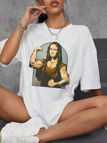 Elevate your street style with our Graphic Drop Shoulder Oversized Tee! The perfect combination of comfort and fashion, this tee features unique graphics and a relaxed fit for that effortless look. Make a statement wherever you go and upgrade your wardrobe with this must-have piece!