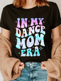Get your groove on with this tie dye t-shirt! Show off your love for dance and the 70s with the Groovy Dance Lover design. Perfect for casual wear and as a nod to your dance mom roots. This shirt is perfect for anyone who loves to move and shake!