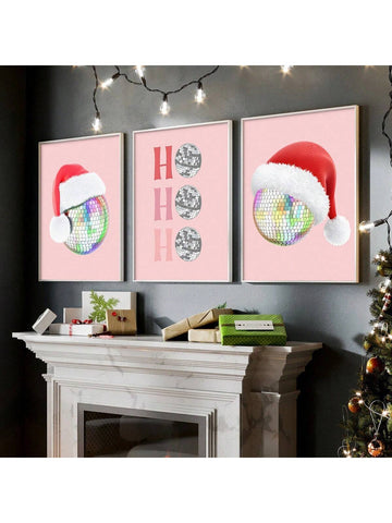 Infuse some holiday cheer into your space with our Groovy Holiday Vibes Poster Set. Featuring 3 disco ball-inspired posters with a festive "Ho Ho Ho" message, this printable set will add a touch of retro glam to your Christmas decor. Spread good vibes and groove into the holiday season with these unique posters.