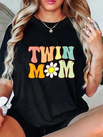 Get ready to be a groovy twin mama with this hilarious Mother's Day t-shirt! Perfect for new moms of twins, this shirt will make you stand out while also showing off your sense of humor. Grab one for yourself or give as a gift to a fellow twin mama.