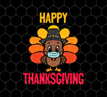 Happy Thanksgiving, Turkey Face Mask, Funny Turkey, Happy Party, Png For Shirts, Png Sublimation