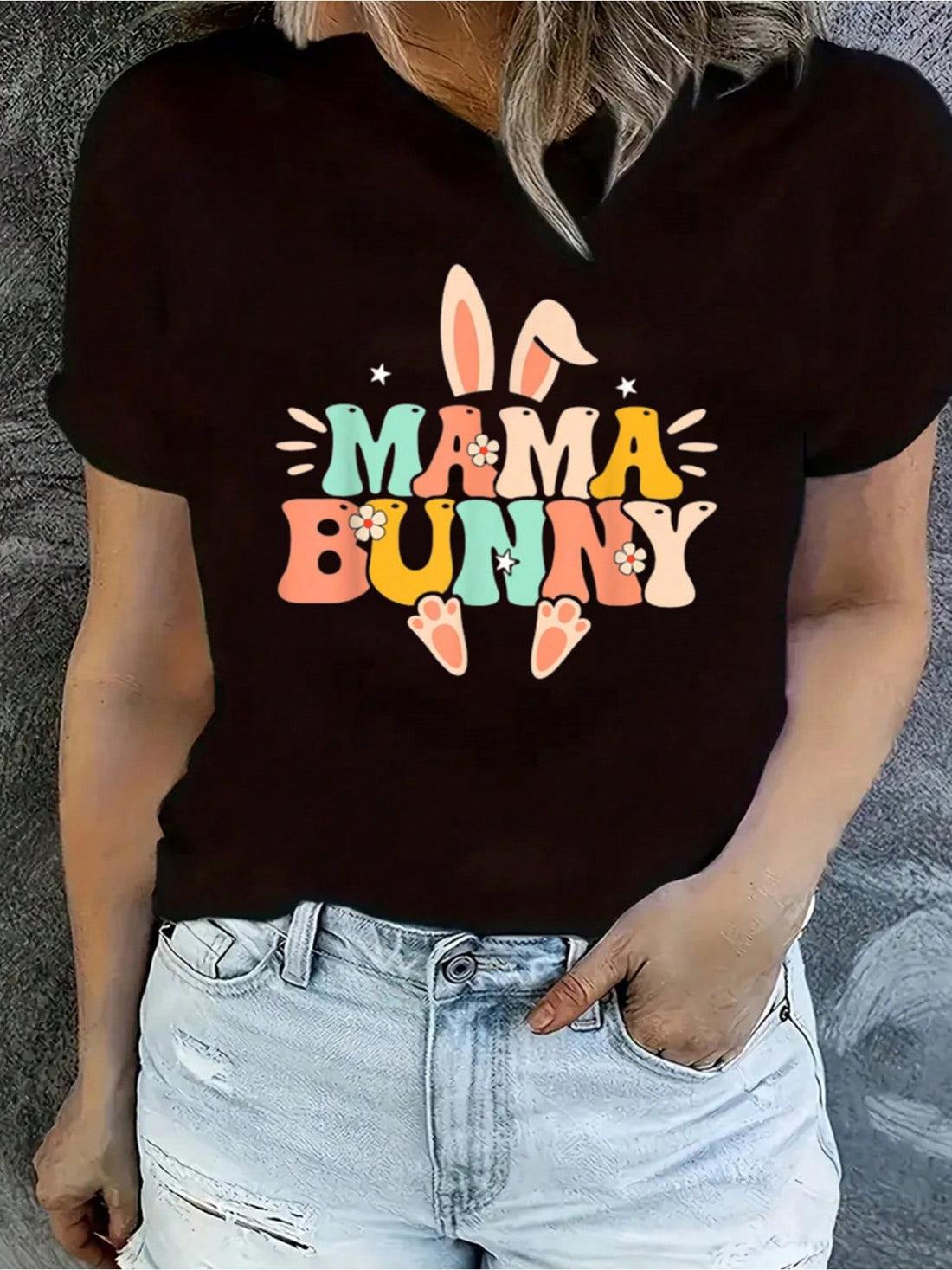 Celebrate Easter with a retro twist in our Happy Easter Mama Bunny Tee! With a groovy graphic and stylish design, this tee is perfect for cool moms looking to make a statement. Get ready to rock your Easter look with our Mama Bunny Tee!