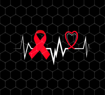 Heartbeat Products, Ribbon SEPSIS Awareness, Awareness Heartbeat, Png For Shirts, Png Sublimation