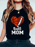 Looking for the perfect summer style as a sports mom? Look no further than our Heartfelt Ball Mom Graphic Tee! Made from soft, breathable fabric, this tee is not only comfortable but also stylish. Show off your love for your sports-loving family with this unique and playful graphic tee.