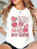 Y'all will be head over heels for our Howdy Valentine cowgirl tee! This adorable top is perfect for a fun and casual Valentine's Day look. Show off your playful side with this cute and quirky shirt. Giddy up and grab one today (before they're all gone)!