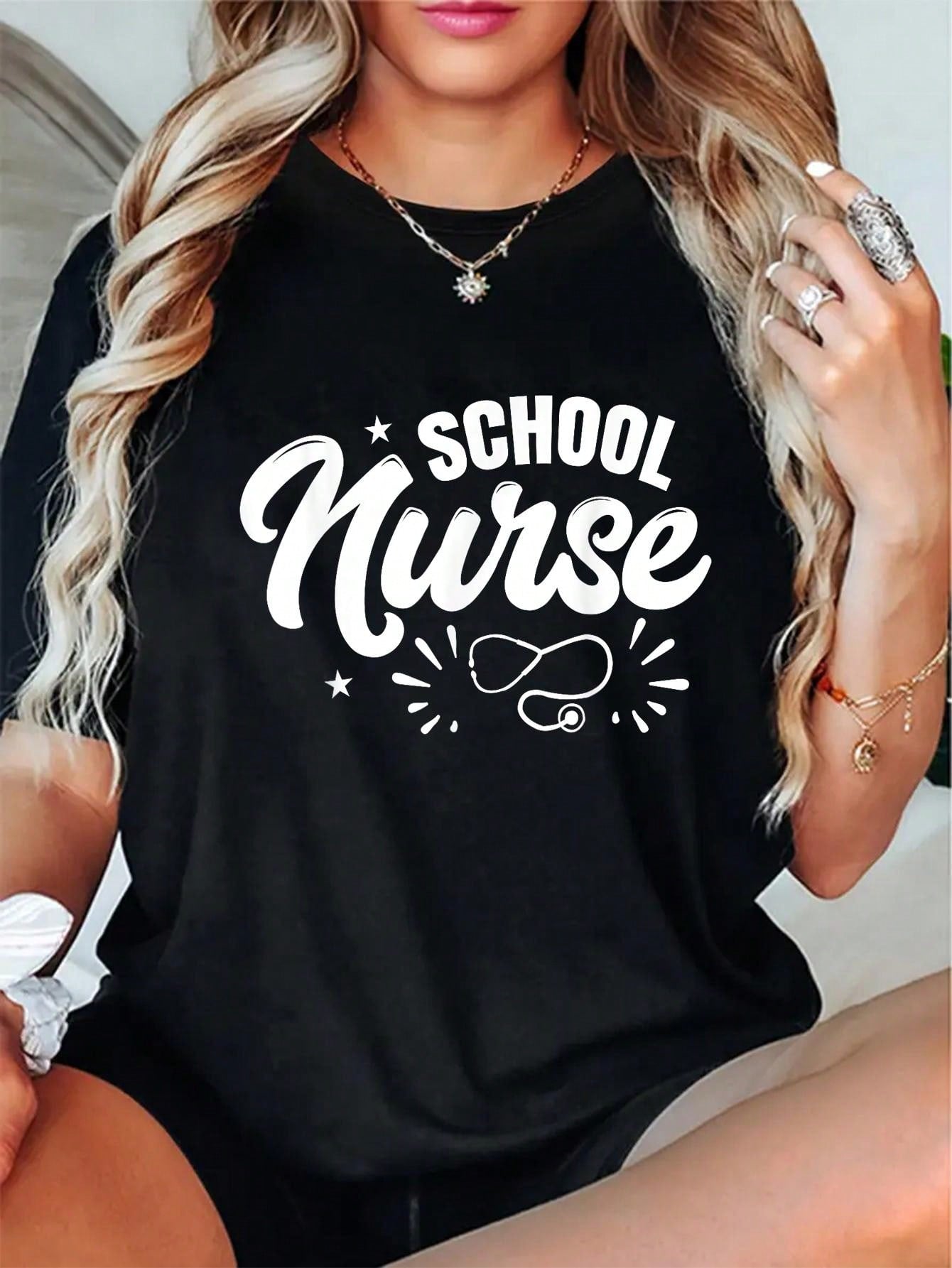 Celebrate healthcare heroes with style in our humorous nurse graphic tee. Show your appreciation for the vital work of nurses with this quirky and fun shirt. Perfect for anyone in the medical field or those who just want to spread some laughter and appreciation.