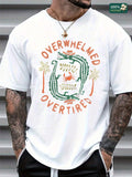 Show off your perfectly honest mood with this 'Overwhelmed & Overtired' tee. Made from 100% breathable cotton, it keeps you cool while you navigate the chaos of summer days. Whether you’re juggling work, play, or just life in general, this playful shirt speaks your truth with a wink. Comfortable, casual, and unapologetically real—wear your exhaustion like a badge of honor.
