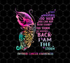 I Am The Storm, Thyroid Cancer Awareness Butterfly, Png For Shirts, Png Sublimation