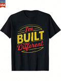 Stand out from the crowd with this bold graphic tee that celebrates your unique spirit. Featuring an eye-catching 