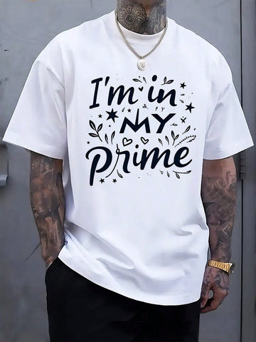 Celebrate your prime time in style with this playful black graphic tee for men. Featuring a bold star design, it’s perfect for casual summer days when you want to keep cool and comfortable. Lightweight and breathable, this t-shirt lets you show off your confident vibe with ease.