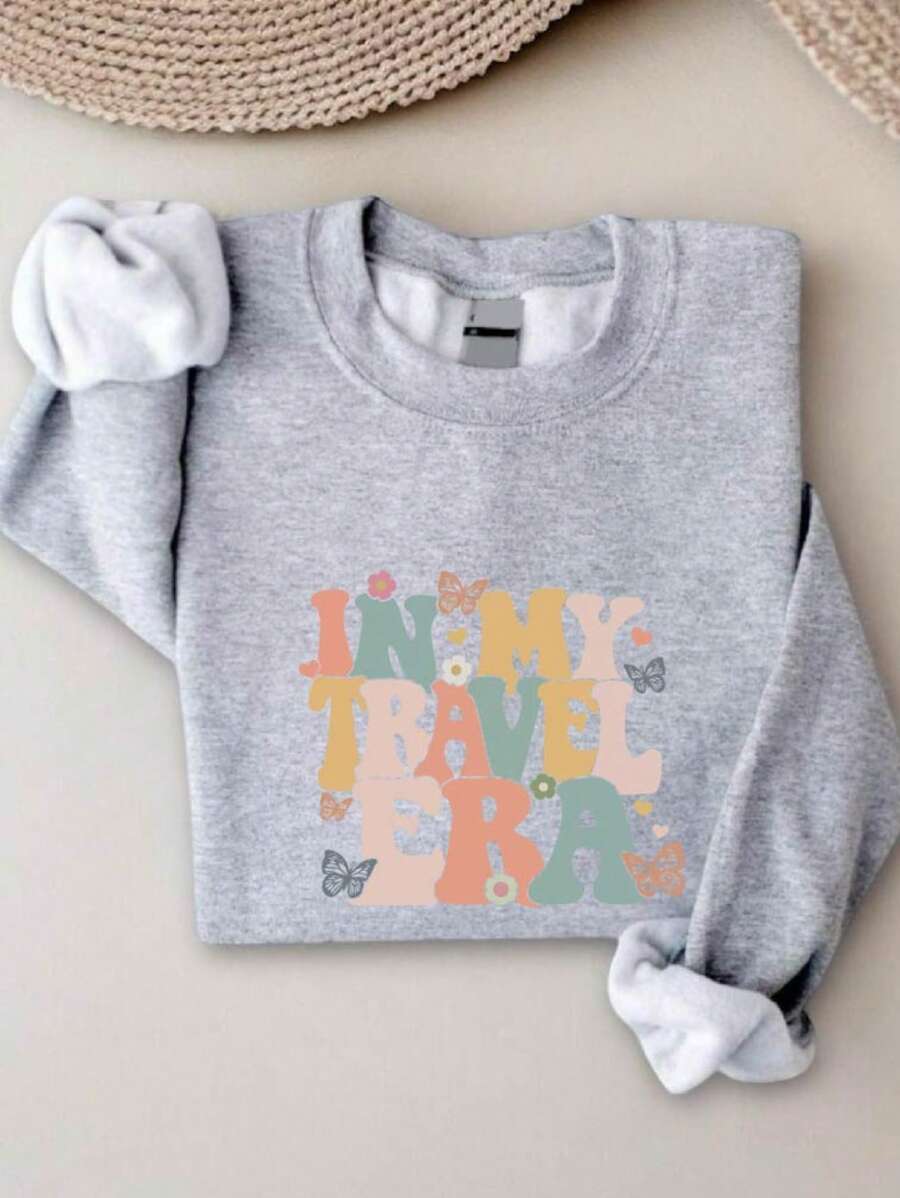 Embrace your wanderlust with the In-My-Travel-Era Sweatshirt, designed for those who crave adventure at every turn. Cozy and stylish, it’s the perfect companion for your next journey or a thoughtful gift for the travel lover in your life. Whether you’re exploring new cities or dreaming of far-off places, this sweatshirt keeps your spirit of adventure alive and your comfort on point.