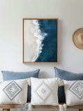 Bring a splash of seaside charm to any room with the Indigo Coast Unframed Canvas Poster. This modern beach landscape captures the calming blues and sandy hues of the coast, perfect for brightening up your home or office. Its unframed design lets you customize the look to fit your style, making it a playful and refreshing addition to your décor. Dive into coastal vibes every day!