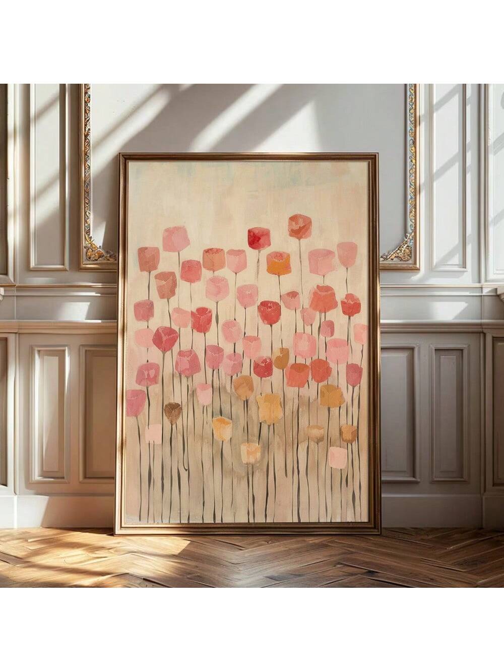 Add a splash of charm to your space with this Japandi Vintage Botanical Wall Art Print. Featuring mid-century floral designs, this unframed canvas brings a perfect blend of Japanese simplicity and Scandinavian warmth to your modern home. Its playful yet elegant look makes any room feel fresh and inviting, effortlessly turning your walls into a stylish conversation starter.