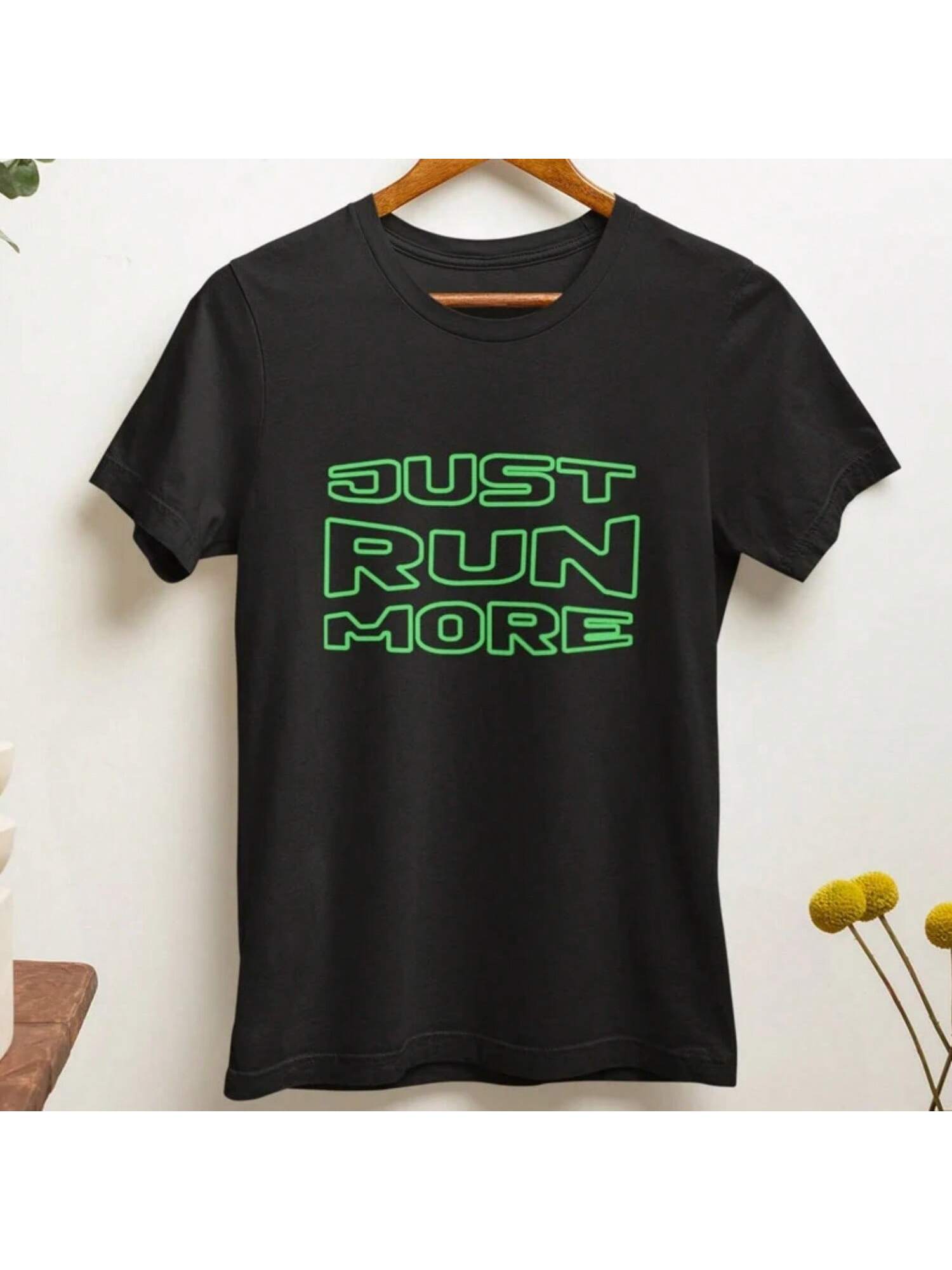 Get ready to hit the pavement in style with our Joyful Jogger Tee! Perfect for marathon enthusiasts, this tee will keep you comfortable and motivated during your runs. The perfect gift for any runner, this tee is sure to bring a smile to their face (and sweat to their brow)!