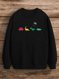 Get ready to unleash your inner dino-lover with the Jurassic Vibes Dinosaur Print Thermal Lined Sweatshirt for Men! Featuring a stylish dinosaur print and thermal lining, this sweatshirt will keep you warm and stylish all winter long. Perfect for any casual outing or lounging at home.