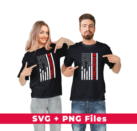 Basketball Player, American Basketball, Basketball Team, Svg Files, Png Sublimation