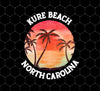 Kure Beach North Carolina, Retro Beach, Distressed Design, Png For Shirts, Png Sublimation